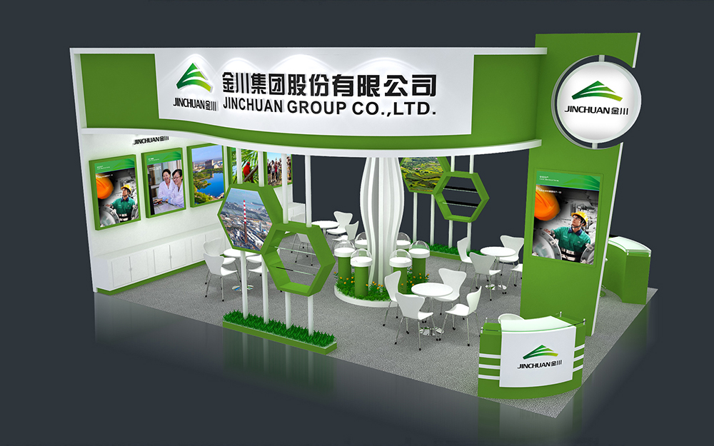 广州涂料展台装修